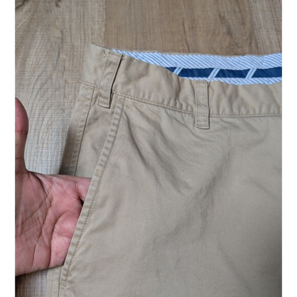 Southern Tide Size 38X33 Pants Skipjack Classic Fit Cotton Blend Khakis Chino - Picture 6 of 12
